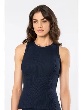 Türen Lacivert Kalın Askılı Ribana Kadın Atlet Türen 3407 - Alternatif Görünüm