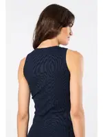 Lacivert Kalın Askılı Ribana Kadın Atlet Türen 3407 Lacivert farklı açı