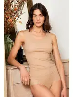 Kadın Lazer Kesim Pamuklu Atlet Türen 906 Cappuccino