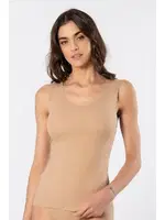 Kadın Lazer Kesim Pamuklu Atlet Türen 906 Cappuccino detay görünüm