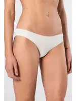 Lazer Kesim Pamuklu Bikini Kadın Külot Türen 907 Ekru