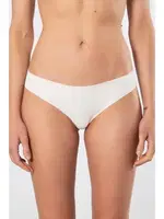 Lazer Kesim Pamuklu Brazilian Kadın Külot Türen 908 Ekru