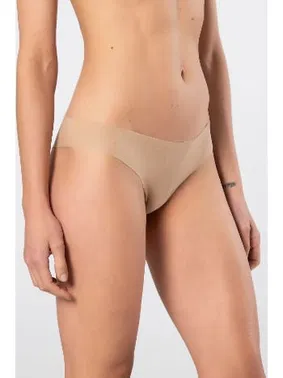 Türen Brazilian Lazer Kesim Pamuklu Kadın Külot Türen 908/Vizon - Alternatif Görünüm