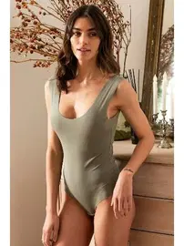 Türen Lazer Kesim Pamuklu Çıtçıtlı Body Türen 905