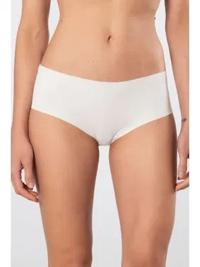 Türen Pamuklu Lazer Kesim Hipster Kadın Külot Türen 910/Ekru