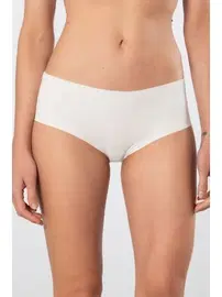 Türen Pamuklu Lazer Kesim Hipster Kadın Külot Türen 910/Ekru