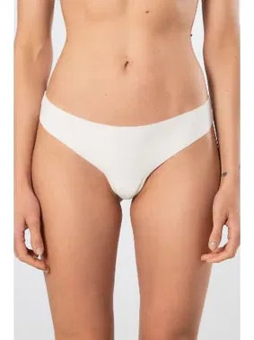 Türen Pamuklu Lazer Kesim String Kadın Külot Türen 912/Ekru - Alternatif Görünüm