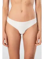 Pamuklu Lazer Kesim String Kadın Külot Türen 912/Ekru Ekru detay görünüm