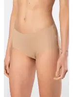 Lazer Kesim Pamuklu Yüksek Bel Kadın Külot Türen 911 Vizon