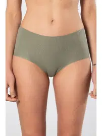 Türen Yüksek Bel Lazer Kesim Pamuklu Kadın Külot Türen 911