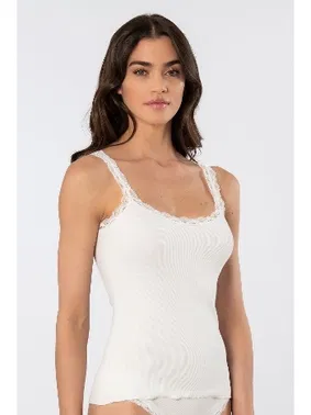 Türen Likralı Dantelli İp Askılı Kaşkorse Kadın Atlet Türen 926 - Alternatif Görünüm