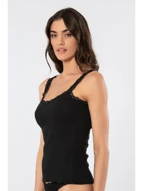 Türen Likralı Dantelli İp Askılı Kaşkorse Kadın Atlet Türen 926 - Alternatif Görünüm