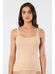 Türen Dantelli İp Askılı Kaşkorse Kadın Likralı Atlet Türen 926