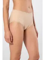 Likralı Ribana Dantelli Yüksel Bel Kadın Külot 2li Türen 929 Ten farklı açı