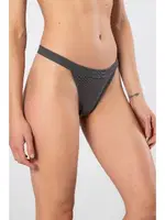 Likralı Ribana 2li Kadın String Türen 930 Antrasit farklı açı