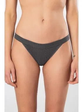 Türen Antrasit Likralı Ribana Kadın Külot 2li Türen 931 - Alternatif Görünüm