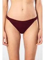 Bordo Likralı Ribana Geniş Lastikli Kadın Külot 2li Paket Türen 931 Bordo detay görünüm