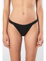 Siyah 2li Likralı Ribana Kadın Tanga Türen 931 Siyah detay görünüm