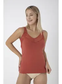 Öztaş Kadın Lycralı Dantelli Kalın Askılı Atlet Öztaş 20004-A