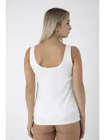 Kadın Lycralı Dantelli Kalın Askılı Atlet Öztaş 20004-A Beyaz görsel 12