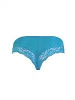 Kadın Renkli Dantel Polyamid 3 lü Slip Doreanse 7158 Siyah-Kırmızı-Beyaz görsel 6