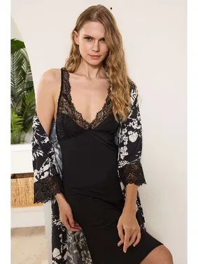 Anıl Kadın Sabahlık ve Gecelik Takım Anıl 11521