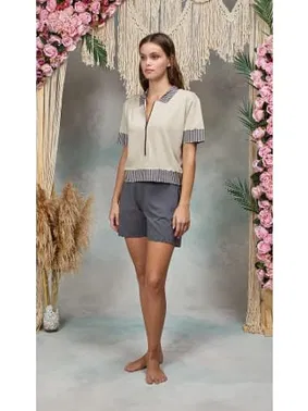 Doreanse KADIN T-Shirt Pijama Takımı Doreanse 25Y4074