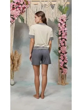 Doreanse KADIN T-Shirt Pijama Takımı Doreanse 25Y4074 - Alternatif Görünüm