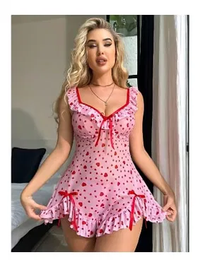 missisX Kalpli Mini Kadın Fantezi Gecelik missisX 3036