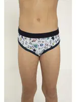 Karışık Desenli Erkek Çocuk 3 lü Likralı Boxer Öztaş 3725-F Görsel görsel 4