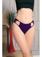 Kenarları Dantelli Lacivert Seksi Kadın Külot NightLight 9169-4 Lacivert