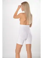 Beyaz Kısa Paçalı Toparlayıcı Yüksek Bel Kadın Korse FormActive 1011 Beyaz detay görünüm