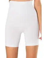 Beyaz Kısa Paçalı Toparlayıcı Yüksek Bel Kadın Korse FormActive 1011 Beyaz farklı açı