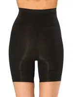 Kısa Paçalı Toparlayıcı Yüksek Bel Kadın Korse FormActive 1011	 Siyah