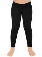 Termal Uzun Kız Çocuk Alt Gümüş 4072 Siyah