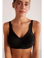 Kom Barbara Telsiz ve Kapsız Toparlayıcı Sütyen Siyah görsel 5