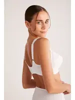 Kom Carmina Baskılı Toparlayıcı Sütyen Mükemmel Toparlayıcı Beyaz görsel 4