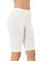 Diz Üstü Tayt Kadın Modal Tayt Kota 4133 Beyaz detay görünüm