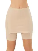 Diz Üstü Modal Kadın Etek Tayt Kota 4135 Ten farklı açı