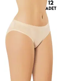 Kota Bambu Kadın Bikini Külot 12'li Kota 5100