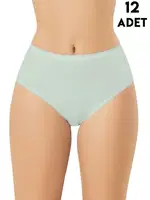 Geniş Kenarlı Modal 12'li Kadın Külot Kota 5109 görsel 4