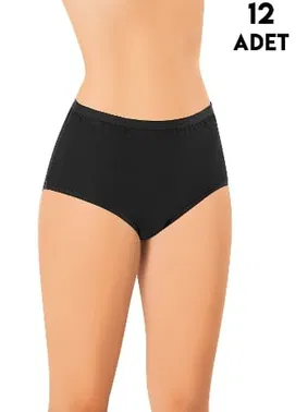 Kota Yüksek Bel Kadın Külot 12'li Kota 5110