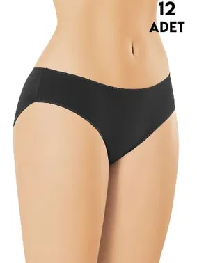 Kota 12'li Modal Kadın Bikini Külot Kota 5115 - Alternatif Görünüm