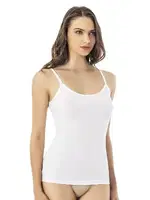 İp Askılı Modal Kadın Atlet Kota 6600 Beyaz detay görünüm