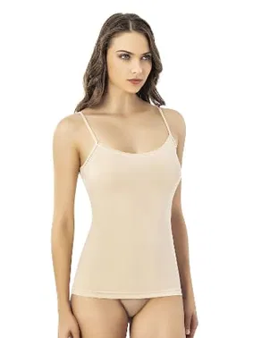 Kota Biye Detaylı Modal Kadın İp Askılı Atlet Kota 6602