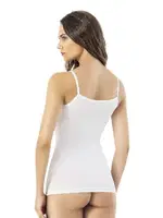 Bambu Bayan İp Askılı Atlet Kota 6611 Beyaz görsel 4