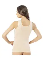 Bambu Geniş Askılı Kadın Atlet Kota 6612 Ten görsel 4