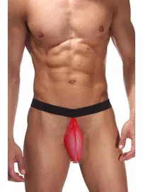 La Blinque Mini Kırmızı Erkek File G-String La Blinque 15801