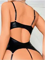 Lame Jartiyer Takım Jesica Bella JB-15005 Siyah detay görünüm