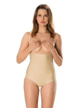 FormActive Lazer Kesim Göğüs Altı Slip Body Korse FormActive 30450